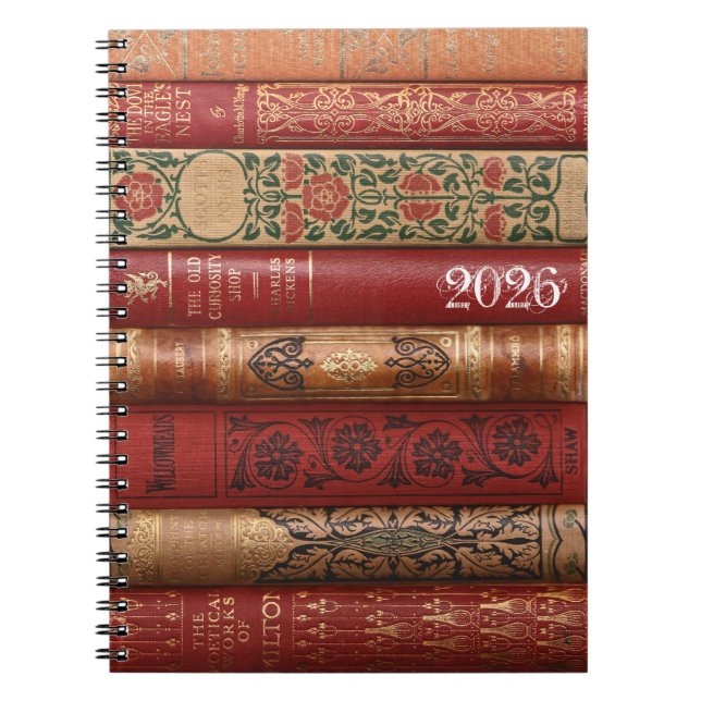 Beautiful Book Spines 2026 (Front)