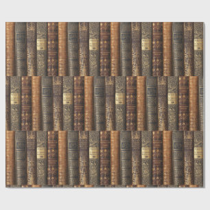 Beautiful Book Spines (Theatre) Wrapping Paper