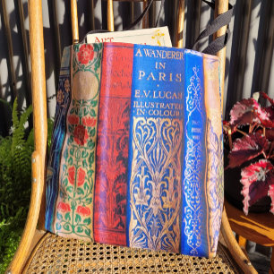 Beautiful Book Spines Tote Bag