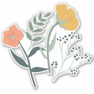 Beautiful Botanical Floral Pattern