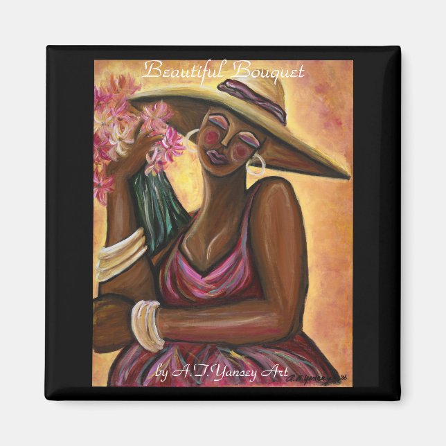 Beautiful Bouquet Magnet (Front)