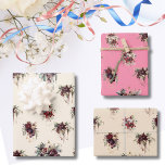 Beautiful Bouquets Wrapping Paper Sheet<br><div class="desc">Commemorate their Wedding Day with my elegant wrapping paper! Ideal for expressing love and affection, it adds a heartfelt touch to the happy couple’s celebration. Embrace the romance and wrap their gift with sincerity. Your thoughtful gesture sets the stage for years of bliss, presenting a beautifully styled package that honours...</div>