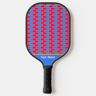Beautiful Brick Pattern Pro Pickleball Paddle