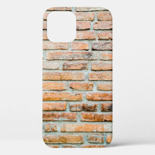Beautiful brick wall Old classicabstract, architec iPhone 12 Case