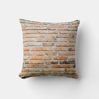 Beautiful brick wall Old classicabstract, architec Cushion