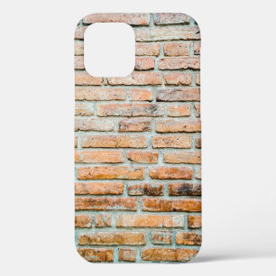 Beautiful brick wall Old classicabstract, architec iPhone 12 Case