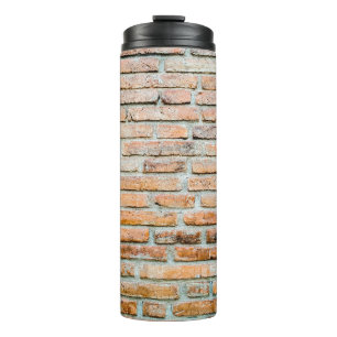 Beautiful brick wall Old classicabstract, architec Thermal Tumbler