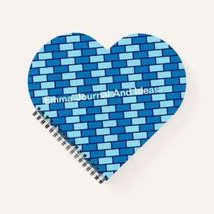 Beautiful Brick Wall Partterned  Notebook