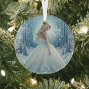 Beautiful Bride Christmas Ornament 2024