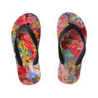 Beautiful Bright Colourful Abstract Floral Pattern