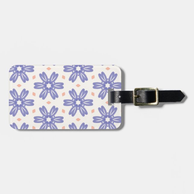 Beautiful Bright Luggage Tag (Front Horizontal)