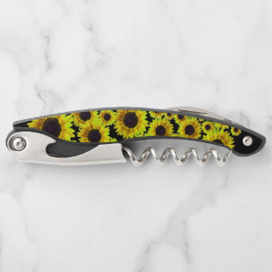 Beautiful Bright Yellow Sunflower - Corkscrew