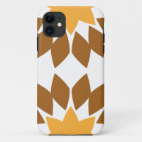 beautiful brown floral pattern