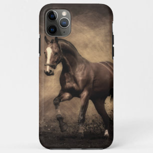 Beautiful brown horse throw pillow Case-Mate iPhone case
