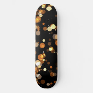 Beautiful bubbles of light skateboard