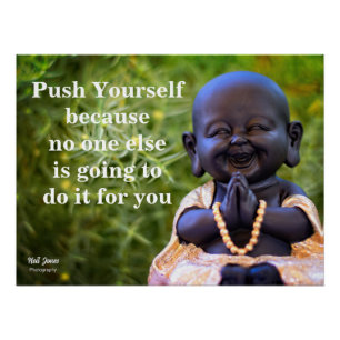 Beautiful Budha Inspirational poster