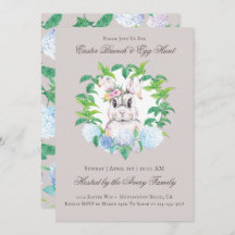 Beautiful Bunny Floral Wreath Brunch & Egg Hunt