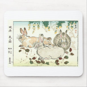 Beautiful Buns Mouse Pad