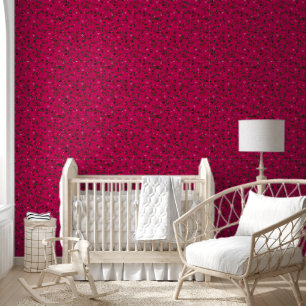 Beautiful Burgundy Berries and Vines Wallpaper