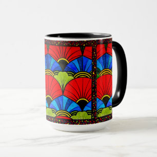 Beautiful Burst of Colours Combo Mug