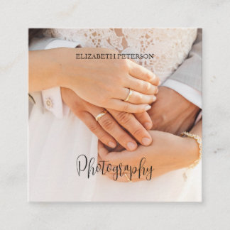 Beautiful business card for photographer