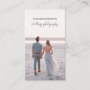 Beautiful business card for wedding photographer