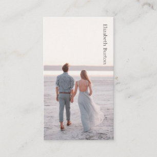 Beautiful business card for wedding photographer