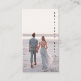 Beautiful business card for wedding photographer