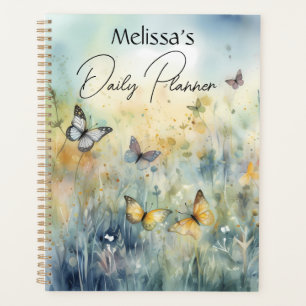 Beautiful Butterflies Personalized Planner