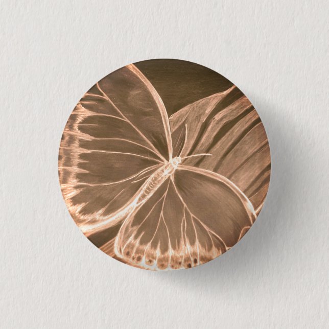 Beautiful Butterfly Button (Front)