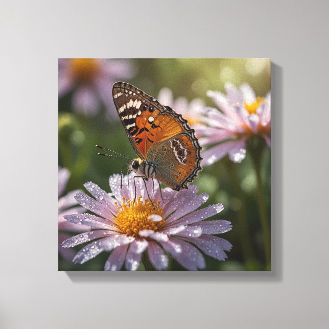 Beautiful Butterfly Canvas Print (Front)