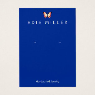 Beautiful Butterfly Earring Display Card