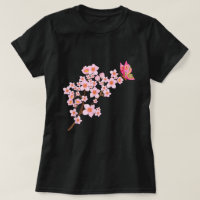 Beautiful Butterfly Japanese Cherry Blossom Sakura