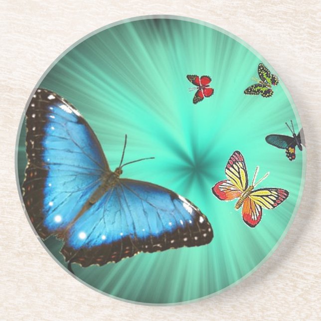 Beautiful Butterfly Journey Coaster (Front)