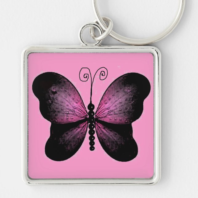 Beautiful Butterfly Keychain (Front)