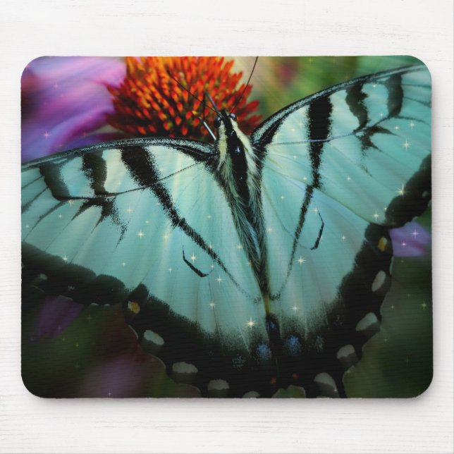 Beautiful Butterfly Mouse Pad (Front)