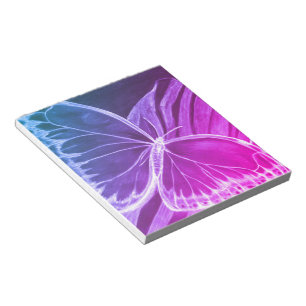 Beautiful butterfly notepad