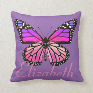 Beautiful Butterfly Personalised Cushion