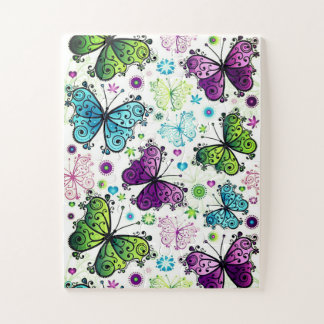 Beautiful Butterfly Puzzle