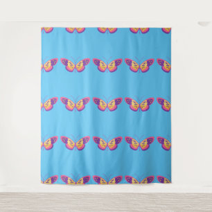 beautiful butterfly tapestry