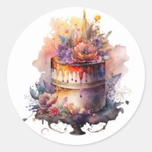 Beautiful Cake Stickers