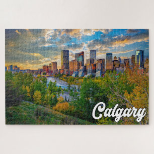 Beautiful Calgary, Alberta, Canada Jigsaw Puzzle