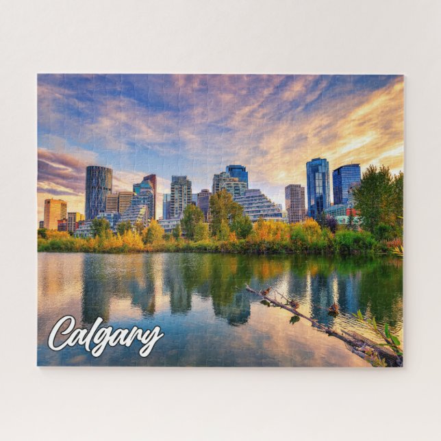 Beautiful Calgary, Alberta, Canada Jigsaw Puzzle (Horizontal)