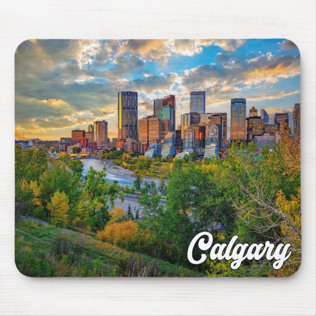 Beautiful Calgary, Alberta, Canada Mouse Pad (Front)