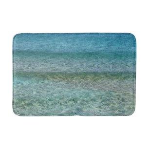 Beautiful Calm Caribbean Sea  Bath Mat