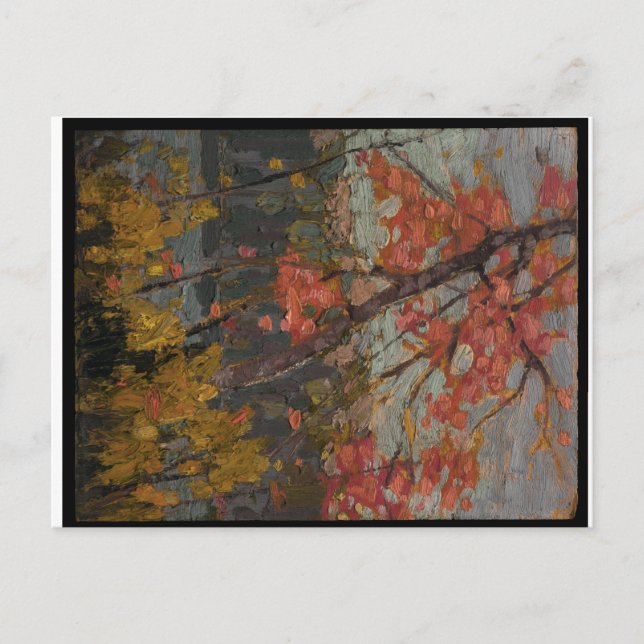 Beautiful Canadian Wilderness Scene Tom Thompson Postcard (Front)