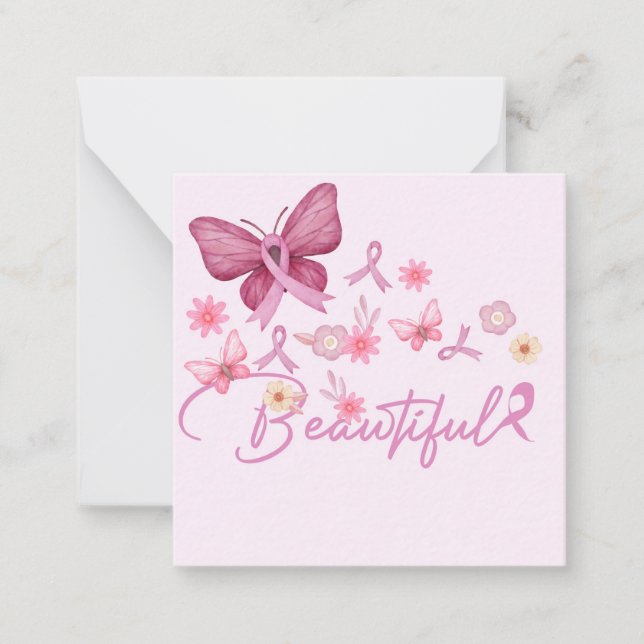 beautiful cancer survivor Card (Front)