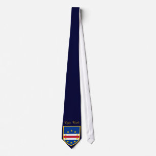 Beautiful Cape Verde Flag Tie