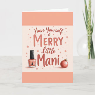 Beautiful Card for any manicure Lover