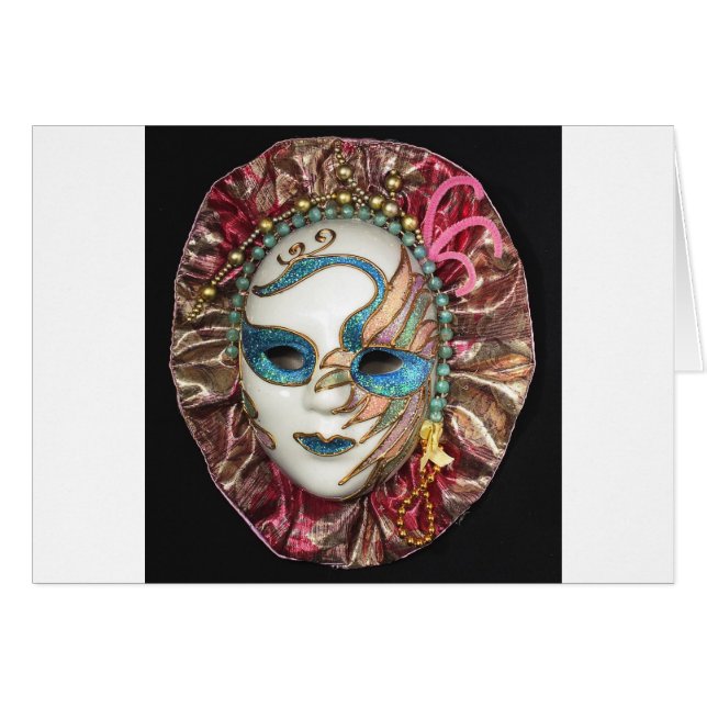Beautiful Carnival Mask (Front Horizontal)